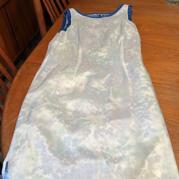 Talbots dress sleeveless floral 8 - Picture 5 of 8